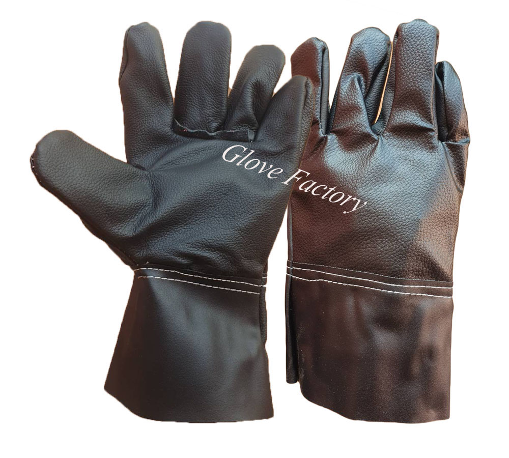 ถุงมือหนัง รุ่นความยาว 10" *ฝ่ามือไร้รอยต่อ* B01001 ถุงมือเชื่อม ถุงมือช่าง ถุงมือนิรภัย ถุงมือทำงาน ถุงมือเชื่อมเหล็ก (แพ็ค 1 คู่ คละสี)