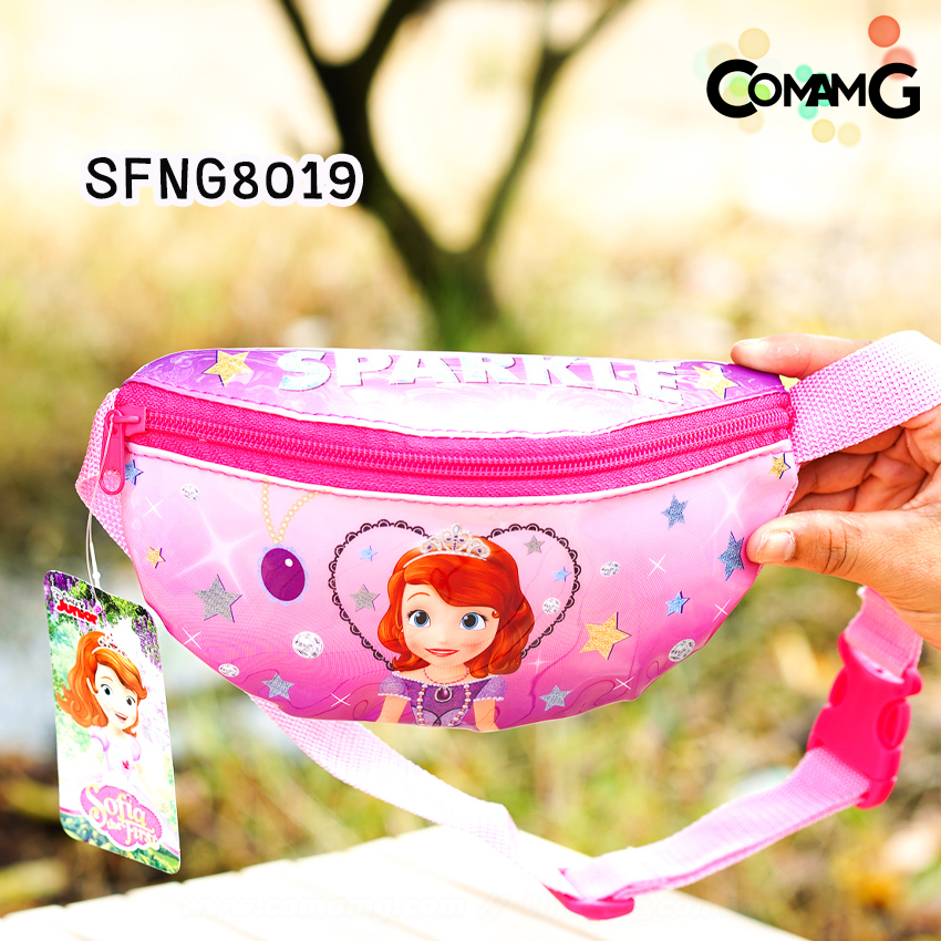 กระเป๋าคาดอกเด็ก กระเป๋าคาดเอวเด็ก กระเป๋าเด็ก รุ่นหนังแก้ว ลิขสิทธิ์แท้ คาดอก คาดเอว มีหลายลาย