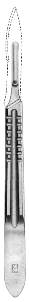 Scalpel Handle #4 (ด้ามมีด)