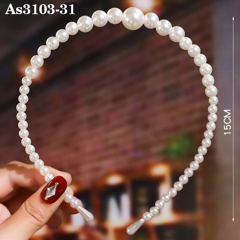 As3103- พร้อมส่งจากไทย เครื่องประดับผม คาดผม มุกสวย มีหลายแบบ เลือกเลย
