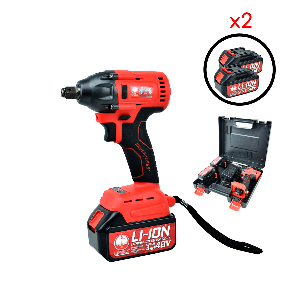 บ็อกแบตเตอรี่ A-OK-BW48V