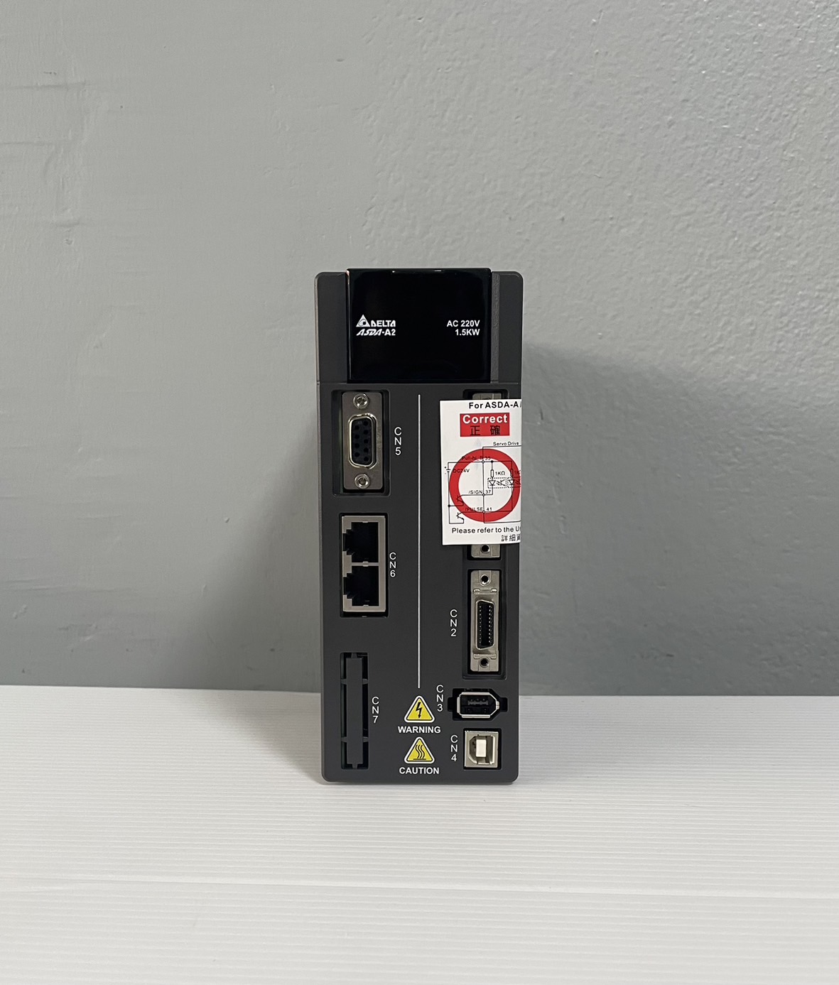 Delta AC Servo Drive ASD-A2-1521-M 1.5kW drive , 220V 3/1-Phase , close loop ,CAN open
