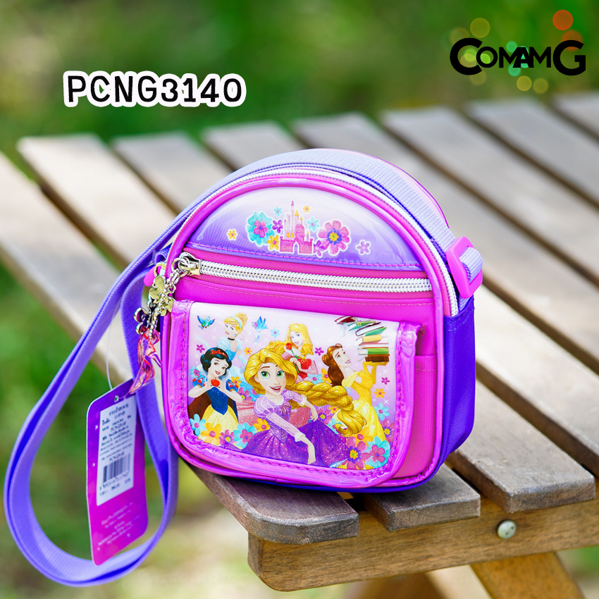 กระเป๋าสะพายข้างเจ้าหญิง กระเป๋าเด็กผู้หญิง ลายลิขสิทธิ์แท้