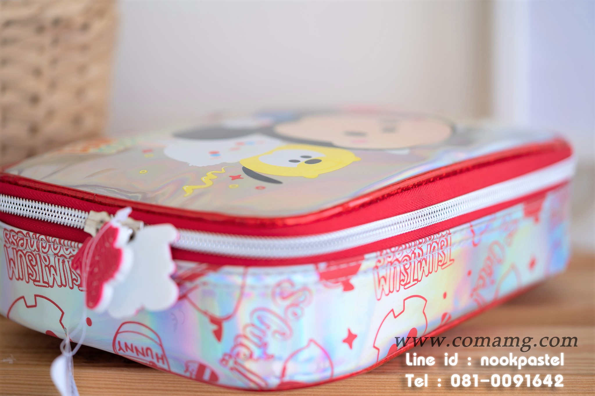 กระเป๋าใส่ดินสอลายดิสนี่ย์ (Disney Tsum Tsum) ลิขสิทธิ์แท้