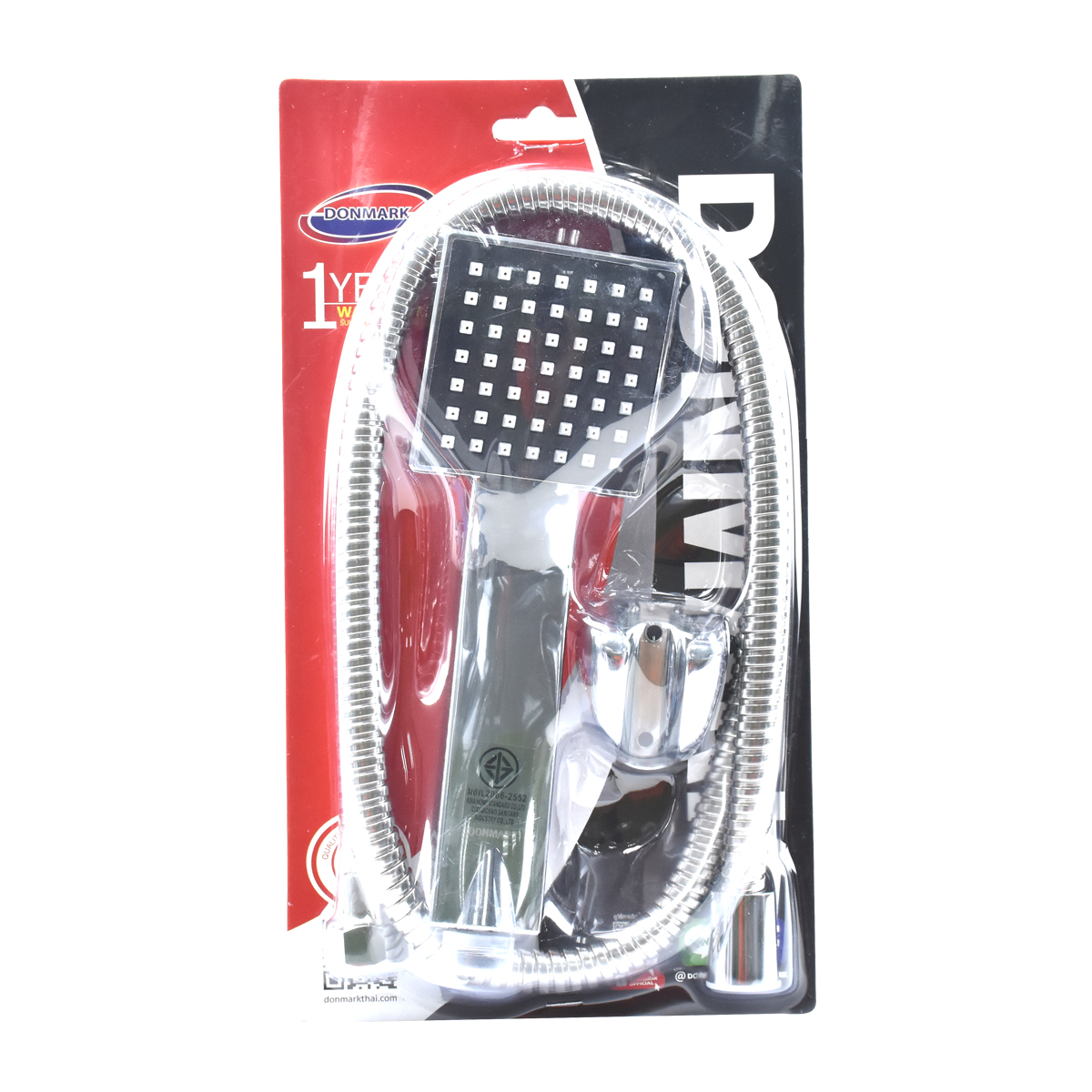 DONMARK ชุดฝักบัวแบบเหลี่ยม SL-1509 (BK)