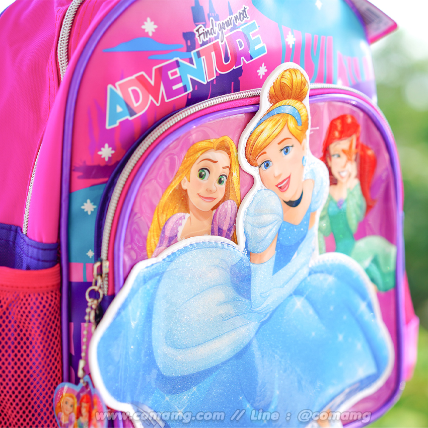 กระเป๋าเด็ก กระเป๋าเป้สะพายหลังเด็กเจ้าหญิงดิสนี่ย์ ลิขสิทธิ์แท้