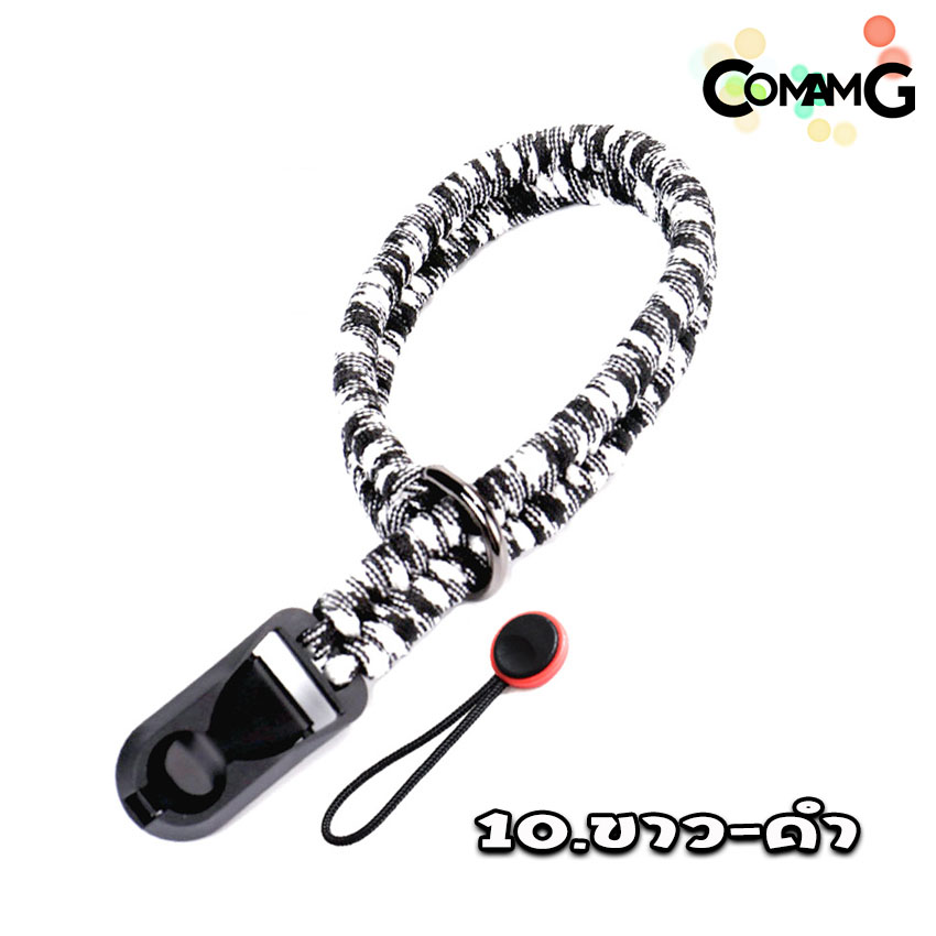 สายคล้องกล้อง คล้องมือ เชือกถัก สายรัดข้อมือ ถักA ปลายเชือกแบบPeakDesign