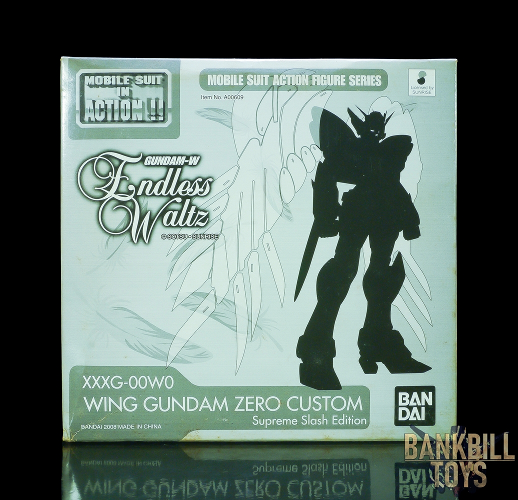 กันดั้ม Bandai Ani-Com Hong Kong 2008 Limited MSIA MIA Mobile Suit in Action !! XXXG-00W0 Wing Gundam Zero Custom [Supreme Slash Edition]