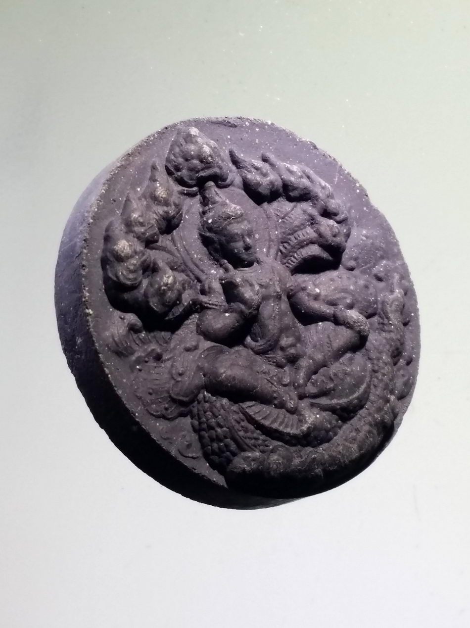 รหัสสินค้า จตุคามรามเทพ 858 จตุคามรามเทพ เนื้อผงใบลาน รุ่น อัครมหาเศรษฐี