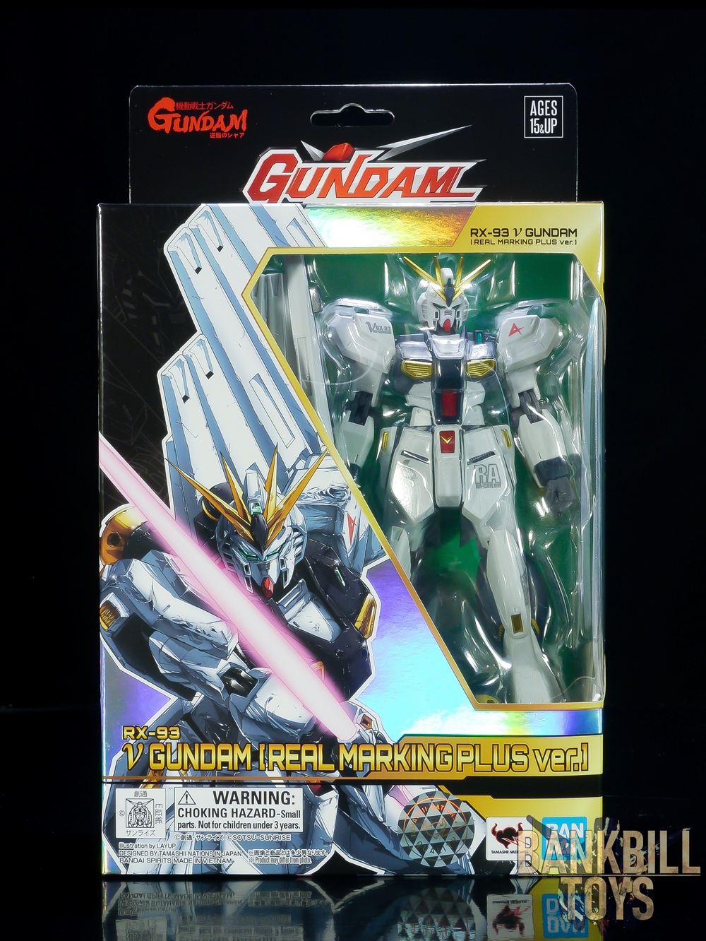 กันดั้ม Bandai Spirits San Diego Comic-Con 2022 Limited Gundam Universe GU-SP RX-93 Nu Gundam [Real Marking Plus Ver.]