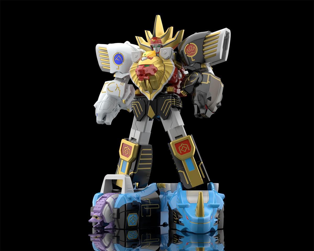 <Preorderถึง 4/6/2021 > 🔔เปิดรับPreorder มัดจำ 300 บาท (P-bandai ) SMP [SHOKUGAN MODELING PROJECT] HYAKUJU GATTAI GAOMUSCLE/GAORHINOS & GAOMADILLO W/O RAMUNE โมเดลประกอบ