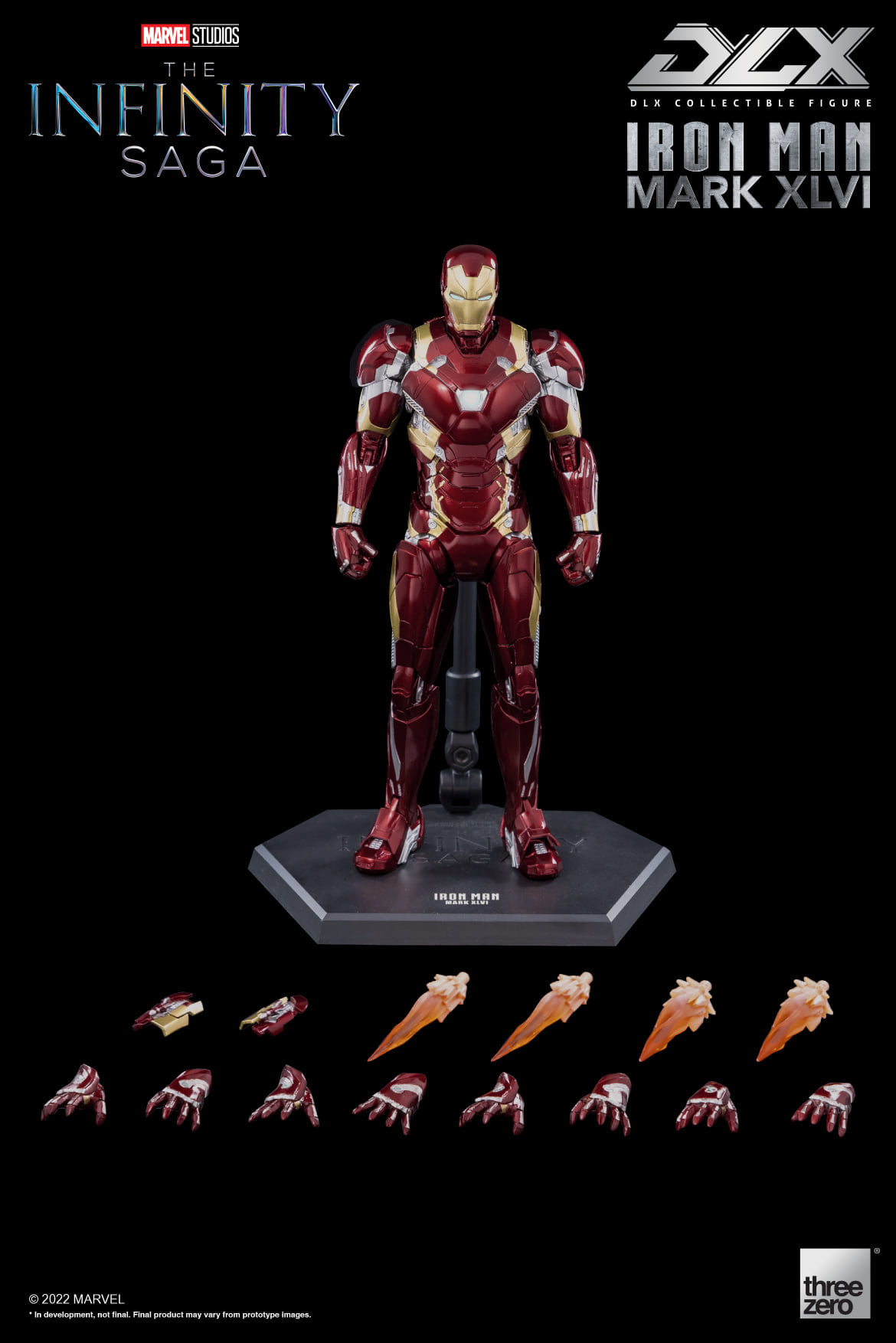 <Preorderถึง 5/2/2022 >เปิดรับPreorder มัดจำ1000บาทDLX The infinity Saga: Ironman Mark 46