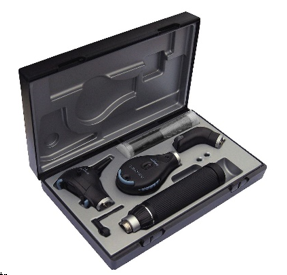 รุ่น ri-scope Perfect (R3819-203) L3 Otoscope/ L2 Ophthalmoscope, LED 3.5V ยี่ห้อ Riester, Germany
