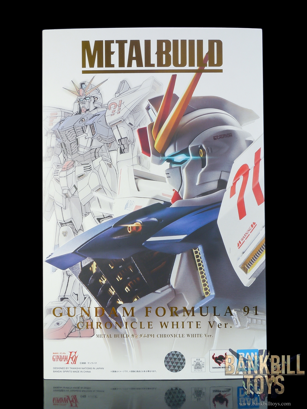 กันดั้ม Bandai Spirits Metal Build F91 Gundam F91 Chronicle White Ver.