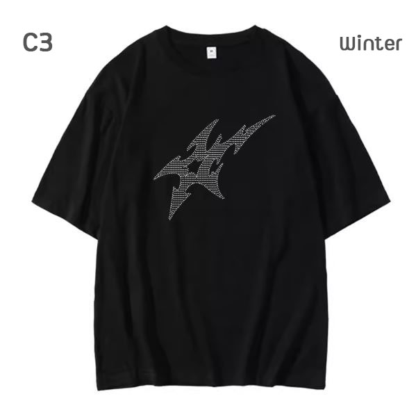 เสื้อยืด AESPA : LIVE TOUR - SYNK : Parrallel Line