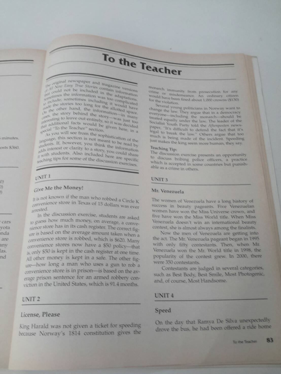 All New Easy True Stories (A PICTURE-BASED BEGINNING READER) by Sandra Heyer with answer key