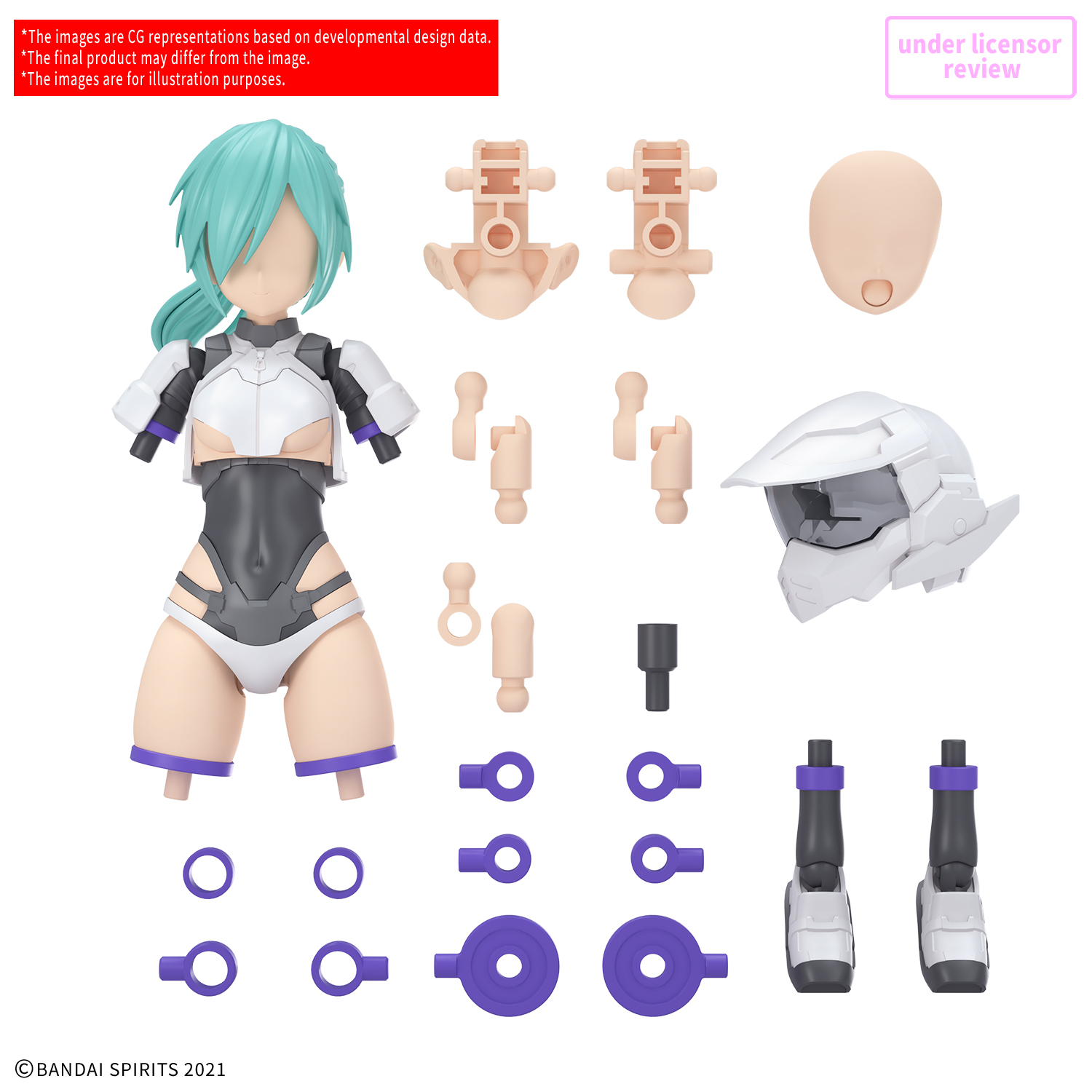 <Preorder ปิดรับวันที่ 16/6/2025 > 🔔เปิดรับPreorderไม่มีมัดจำครับ 30MS OPTION PARTS SET 22 (TURBO COSTUME α) [COLOR B]