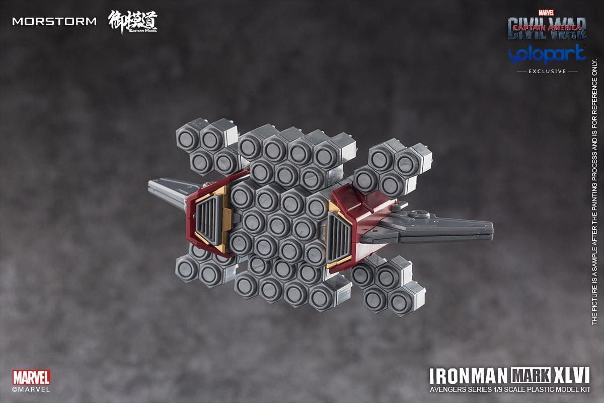 <Preorderถึง29/3/2021> 🔔เปิดรับPreorder มัดจำ 300 บาท 1/9 Ironman MK 46 โมเดลประกอบ