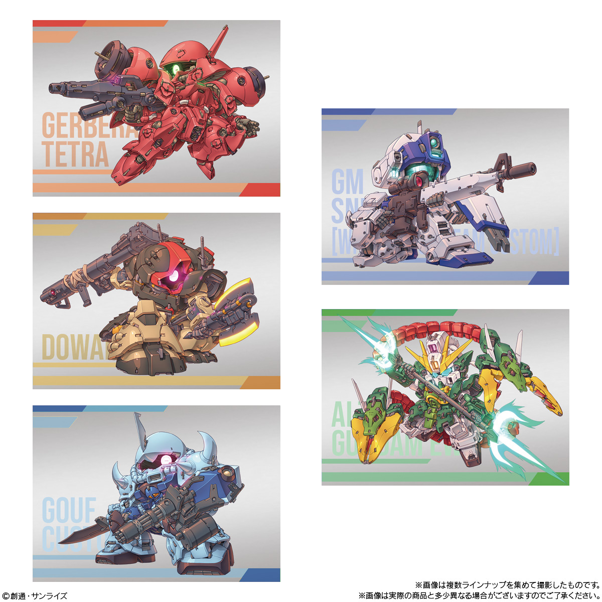 <Preorderภึง 6/4/2025>เปิดรับPreorder มัดจำ 100บาท GUNDAM SUPERIOR DEFINE No.01 W/O GUM box of 10 ได้ครบ 5 แบบ +5แบบสุ่มซ้ำ