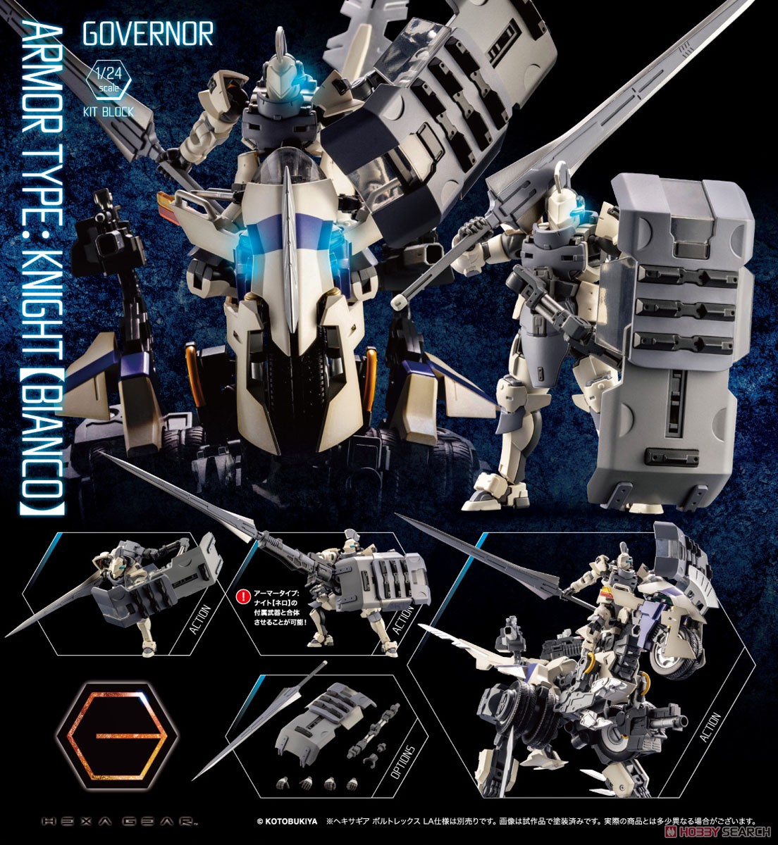 เปิดรับPreorder มัดจำ 200 บาท Governor Armor Type [Bianco] (Plastic model) โมประกอบ