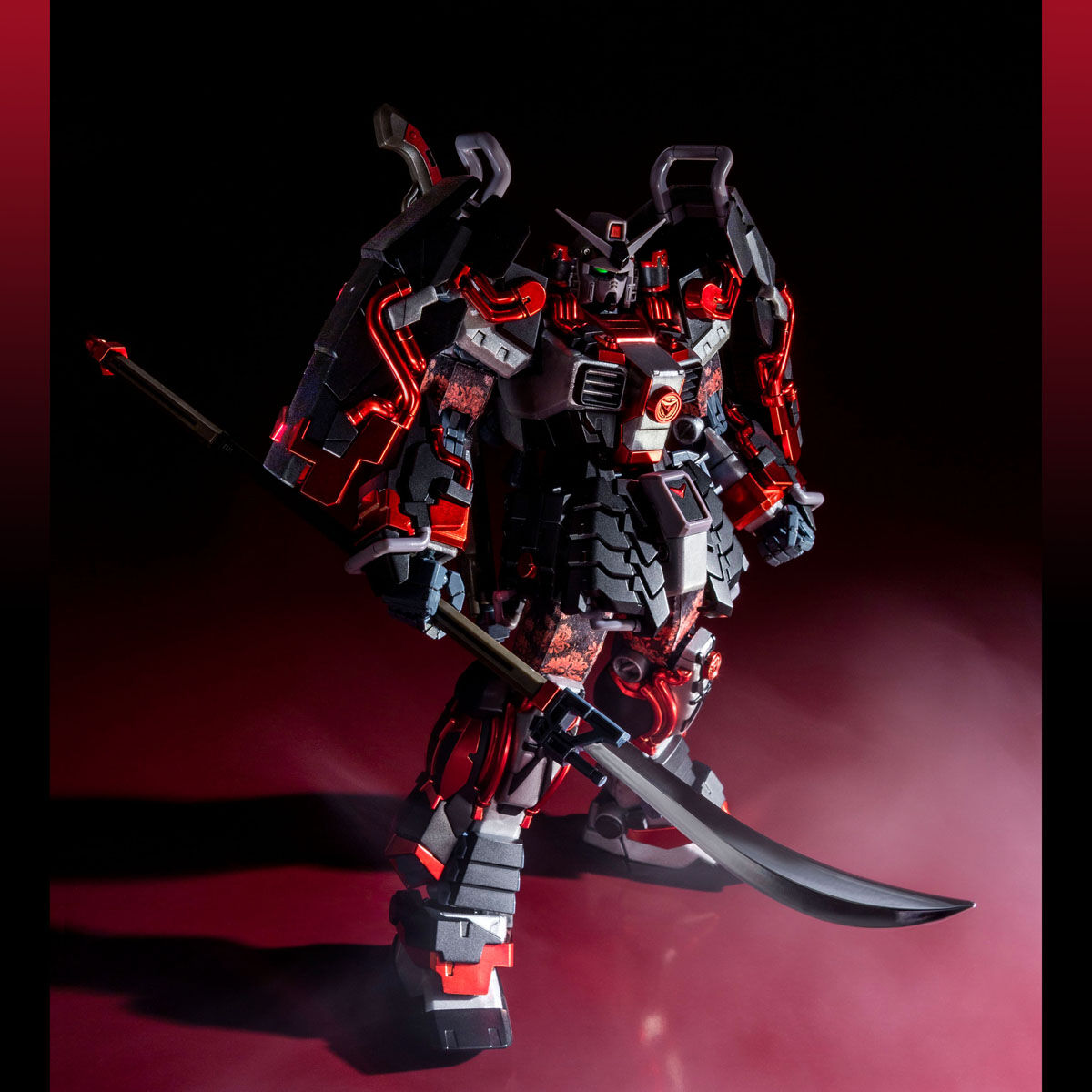 <Preorderปิดรับที่ 4 คิว >เปิดรับPreorder มัดจำ 2200 บาท * p-bandai MG 1/100 Shin Musha Gundam Sengoku No Jin Black Robe Large Armor