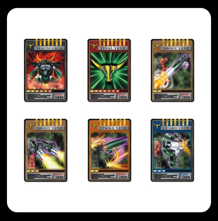 Csm Rider Ryuki V-buckle 4 ตลับ