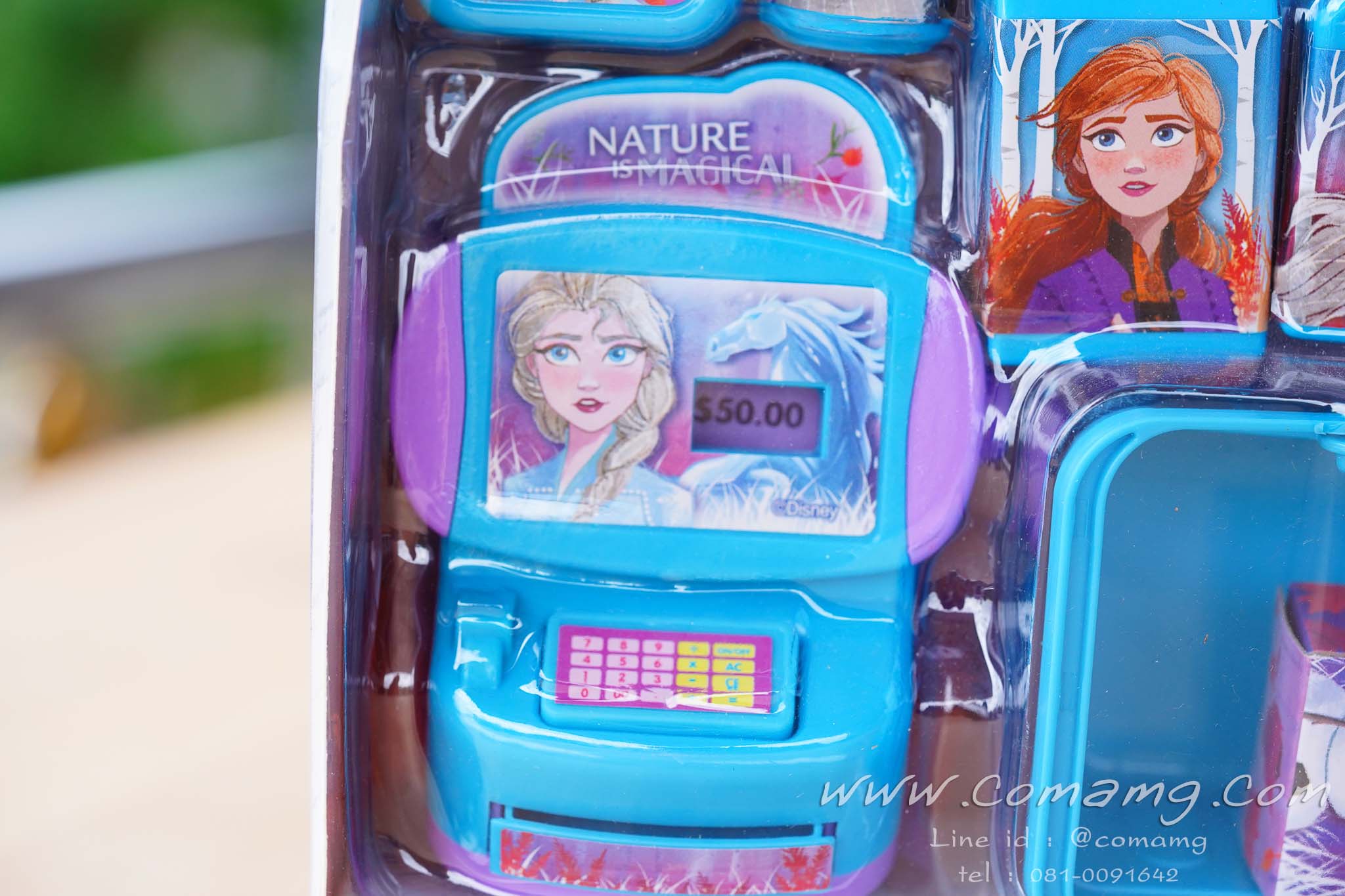 ของเล่นขายของ พร้อมเครื่องคิดเงิน เอลซ่า&อันนา Frozen2