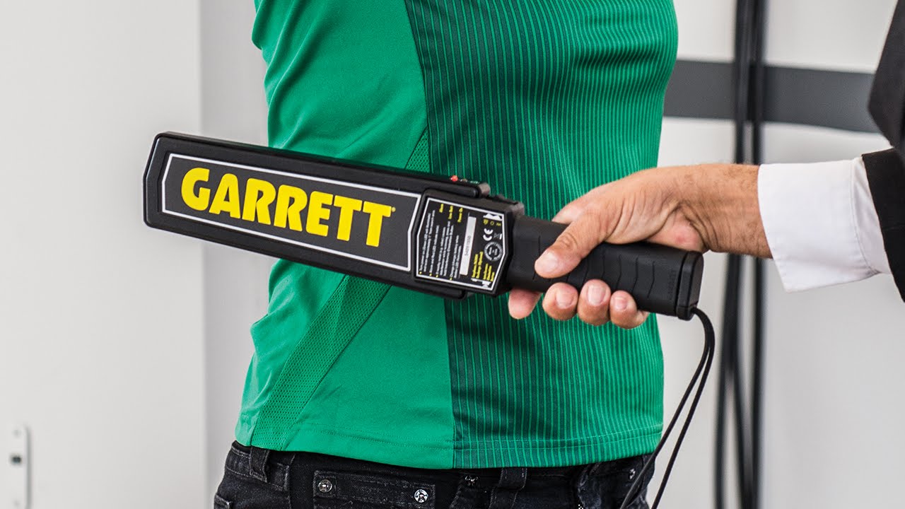 เครื่องตรวจโลหะ อุปกรณ์รักษาความปลอดภัย GARRETT Metal Scanner Portable metal detector Walk Through Metal Sensor