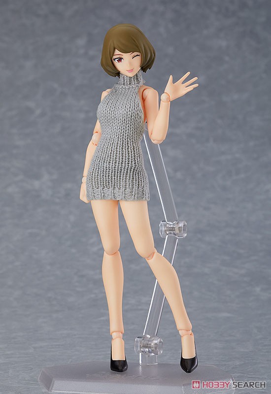 เปิดรับPreorder มัดจำ300 บาท figma Female Body (Chiaki) with Backless Sweater Outfit (PVC Figure)