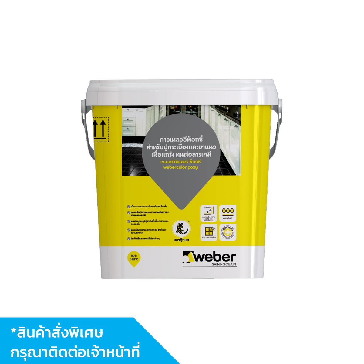 กาวยาแนว (งานสระว่ายน้ำ) คัลเลอร์ พ็อกซี่ สีขาว