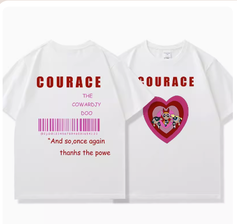 เสื้อยืด COURACE แบบลิซ่า