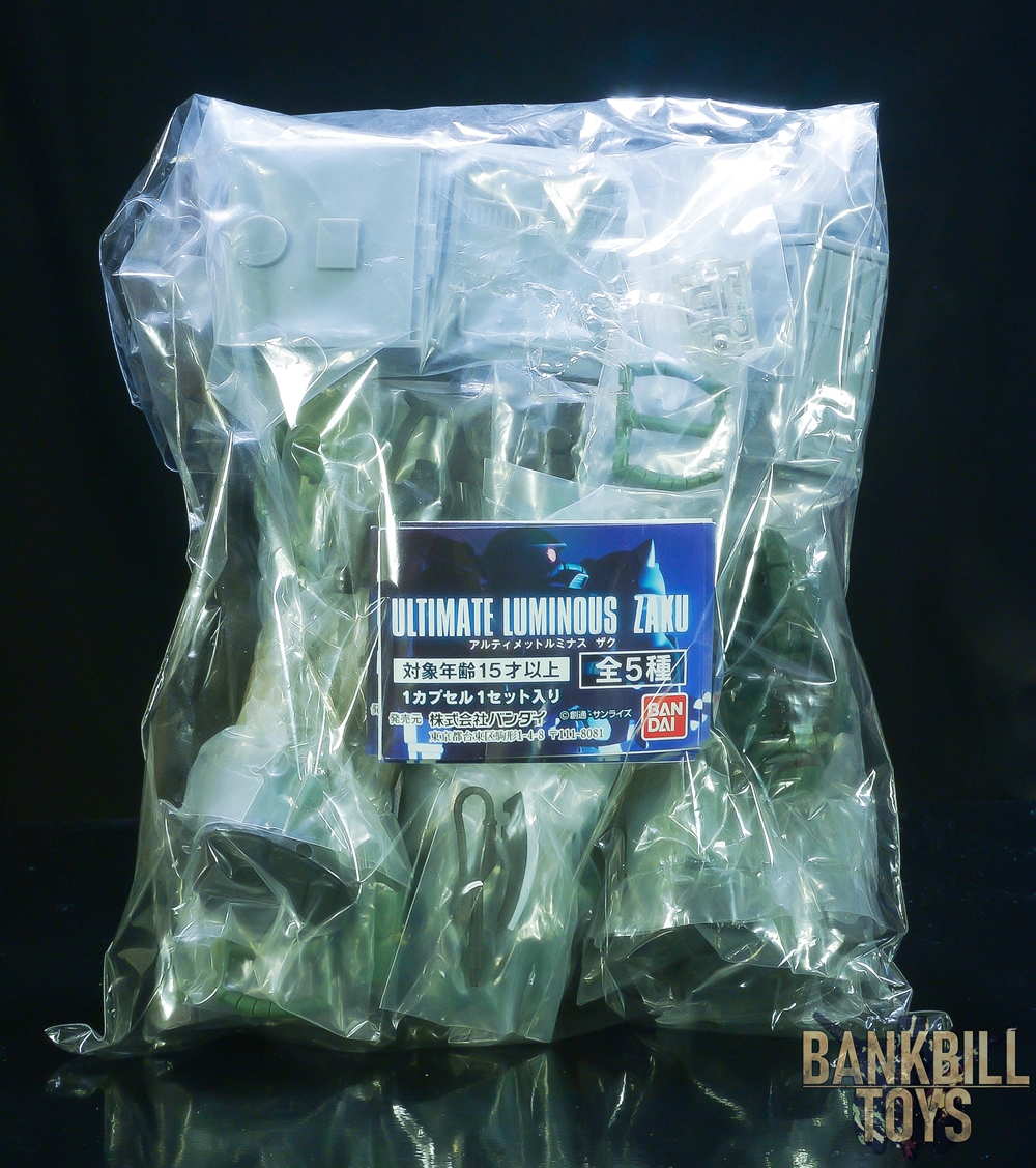 กันดั้ม Bandai Gashapon Ultimate Luminous Zaku Set (ครบเซ็ต 5 แบบ)