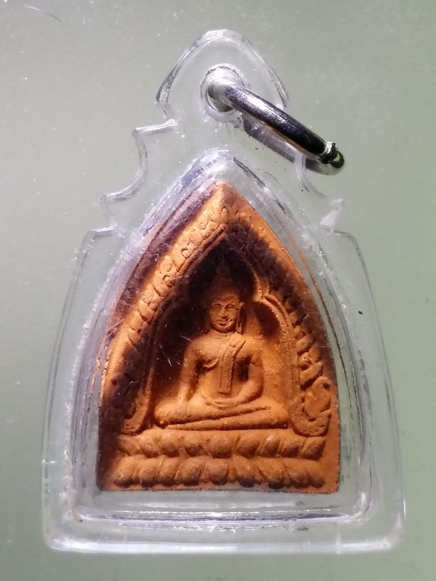 Antig LSD 2814 หลวงพ่อโต ที่ระลึก 300 ปี วัดโพธิ์ประทับช้าง สร้างปี 2542 พิมพ์เล็ก พระรายการนี้ให้เช่าบูชาแล้ว