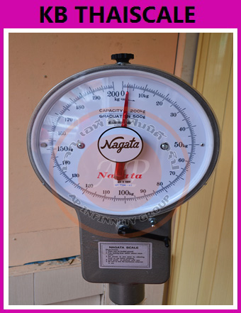 ตาชั่งน้ำหนัก300kg เครื่องชั่งเข็ม300กิโลกรัม เครื่องชั่งน้ำหนักแบบสปริง300kg เครื่องชั่งหน้าปัดแบบมีล้อ300kg ละเอียด500g ขนาดแท่น42.5*63.5cm NAGATA รุ่นK-300W-300K