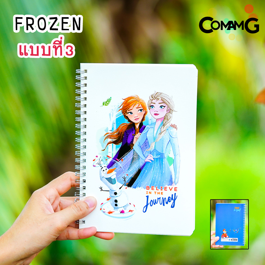 สมุดสันห่วง สมุดโน๊ตริมลวด สมุดบันทึกลายการ์ตูนขนาดA5 ลิขสิทธิ์แท้ พร้อมส่ง