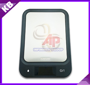 เครื่องชั่งตั้งโต๊ะ เครื่องชั่งดิจิตอล เครื่องชั่งน้ำหนัก เครื่องชั่งในครัวเรือน พิกัด 5000g ค่าะเอียด 1g ยี่ห้อ SUNFORD รุ่น VR5000 พิกัด 5kg/1g