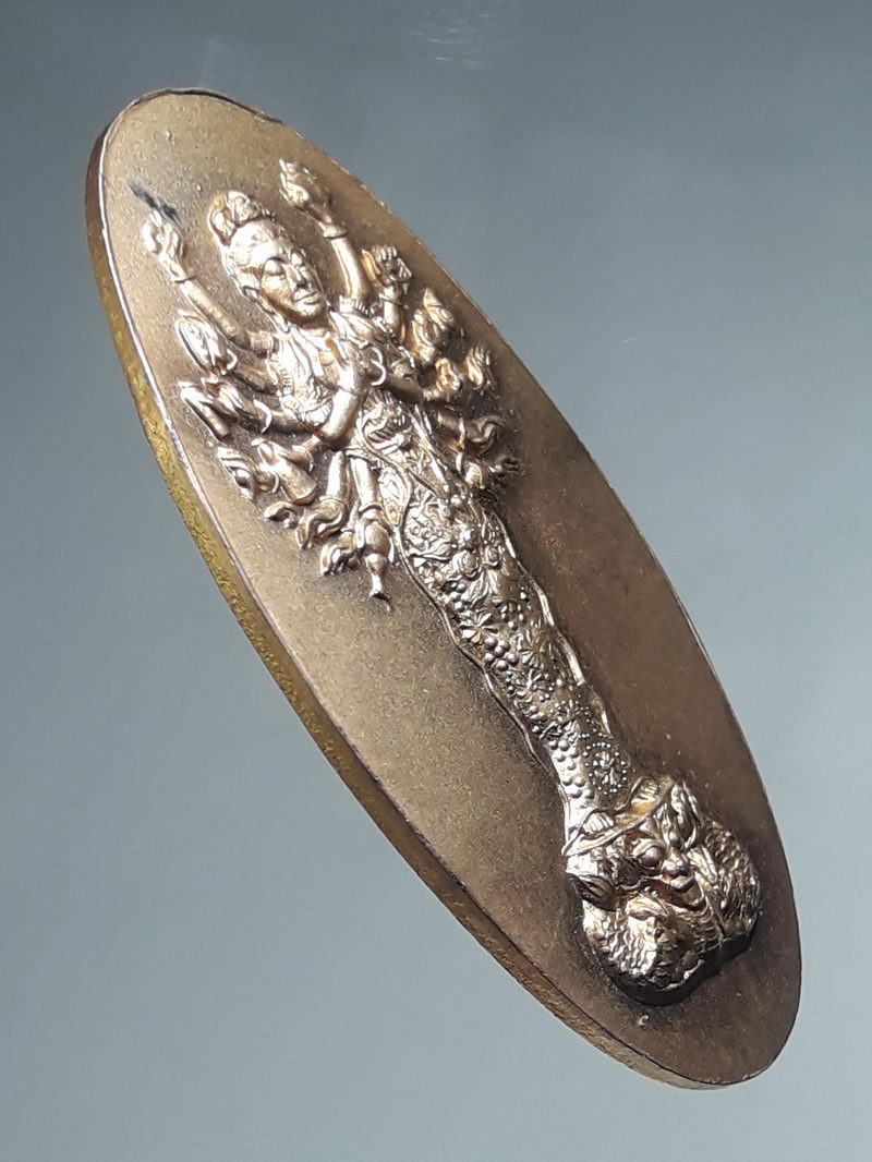 รหัสสินค้า เทพจีน - เทพฮินดู 145 เหรียญเจ้าแม่กวนอิมพันมือ (ปางปาฏิหาริย์) ที่ระลึกจาก บริษัท ลิเบอร์ตี้ประกันภัย จำกัด สร้างปี 2543