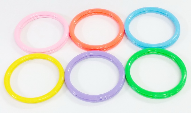 หูกระเป๋าพลาสติค ทรงกลม Round Plastic Bag Handle