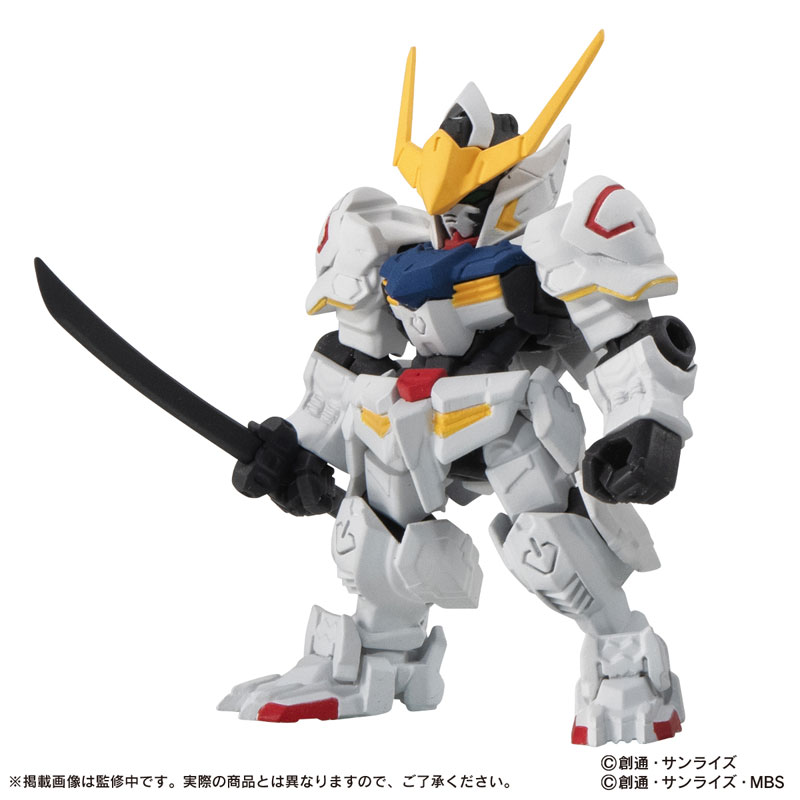 กันดั้ม Bandai Gashapon Mobile Suit Gundam Mobile Suit Ensemble Part 23 Set - Gundam Aerial, Gundam Barbatos, Rick Dias, Graze, MS Weapon Set (ครบเซ็ต 5 แบบ)