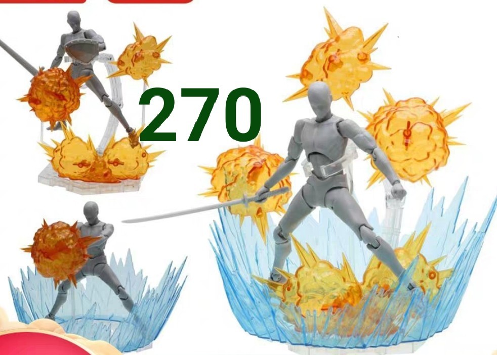 เอฟเฟค ระเบิด+ฐาน effect figure Bomb + Stand