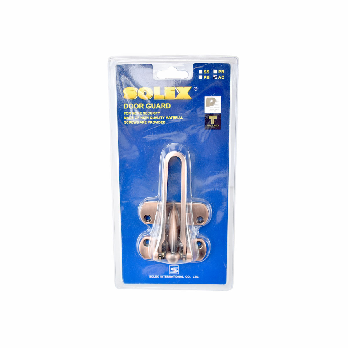 SOLEX กลอนรูด สี AC NEW