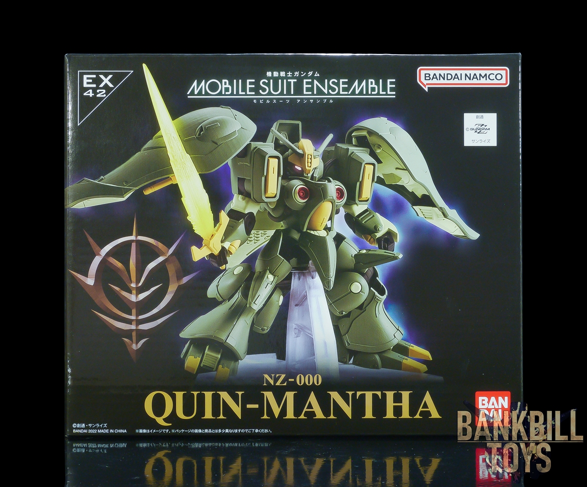 กันดั้ม Bandai Premium Bandai Gashapon Department Store Limited Mobile Suit Gundam Mobile Suit Ensemble EX42 NZ-000 Quin Mantha