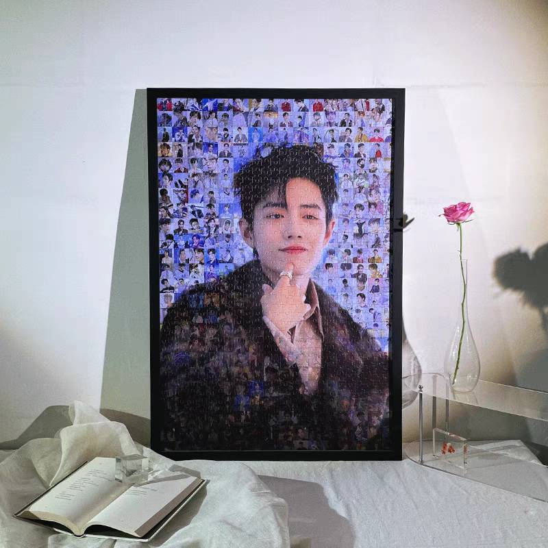 จิ๊กซอร์โปสเตอร์+กรอบรูป : เซียวจ้าน XiaoZhan