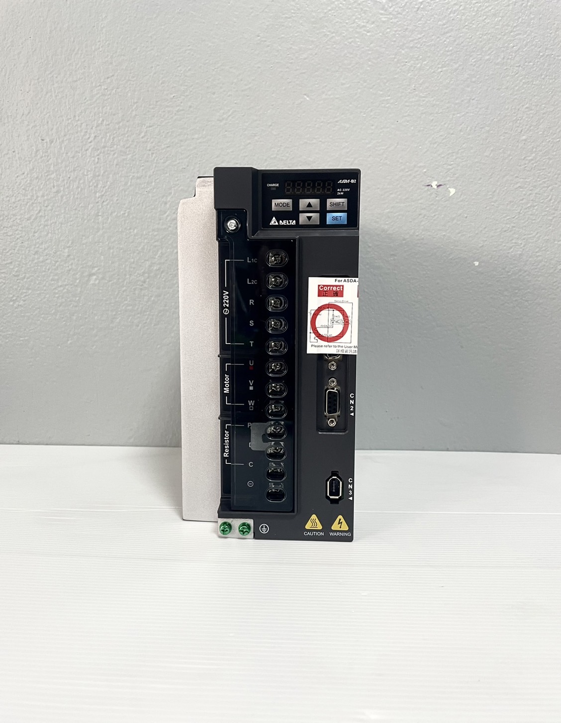 Delta AC Servo Drive ASD-B2-2023-B 2kw Input 220V 3-Phase
