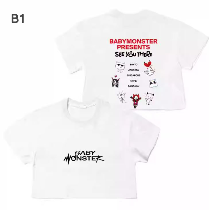 เสื้อยืด BABYMONSTER : SEE YOU THERE