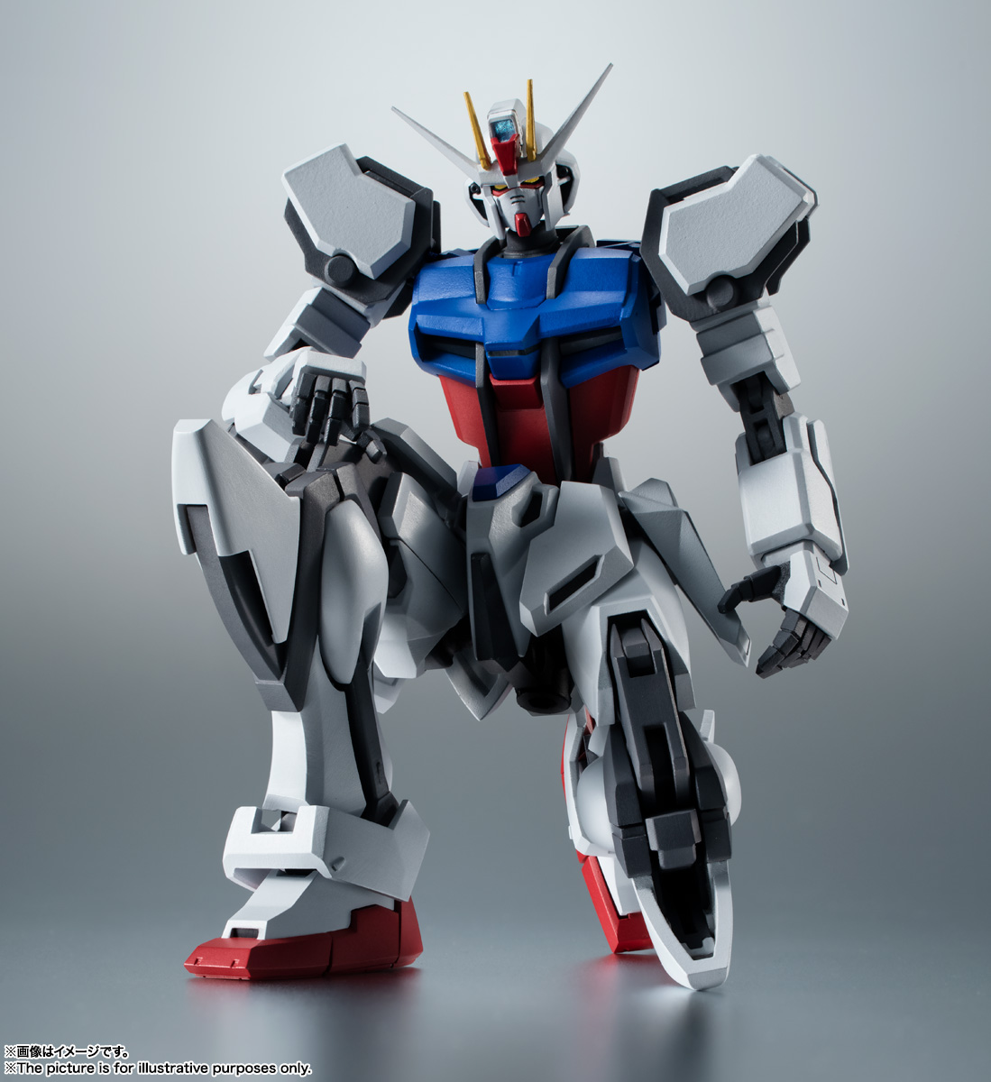 กันดั้ม Bandai Spirits The Robot Spirits <SIDE MS> R-300 GAT-X105 Strike Gundam Ver. A.N.I.M.E.