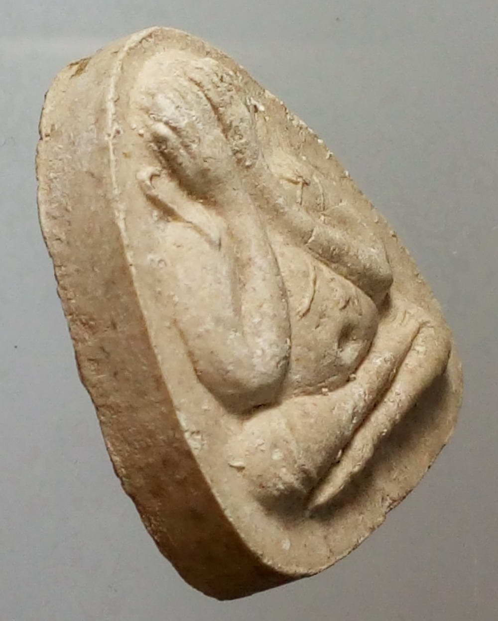 รหัสสินค้า พระปิดตา ทั่วไป 138 พระปิดตาเนื้อผง หลวงพ่อสิริ สิริวัฒโน วัดตาล อำเภอปากเกร็ด จังหวัดนนทบุรี