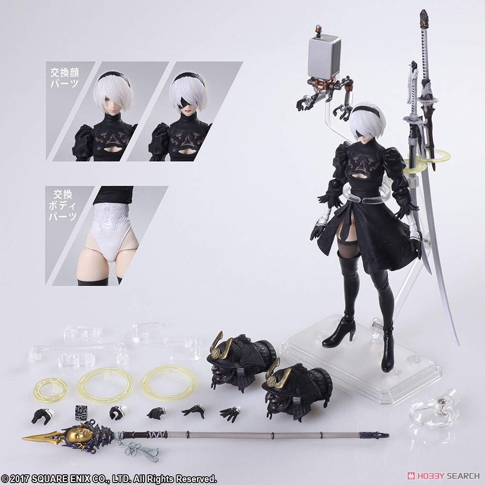 เปิดรับPreorder มัดจำ 500 บาท Nier: Automata Bring Arts YoRHa No.2 Type B Version 2.0 (PVC Figure)