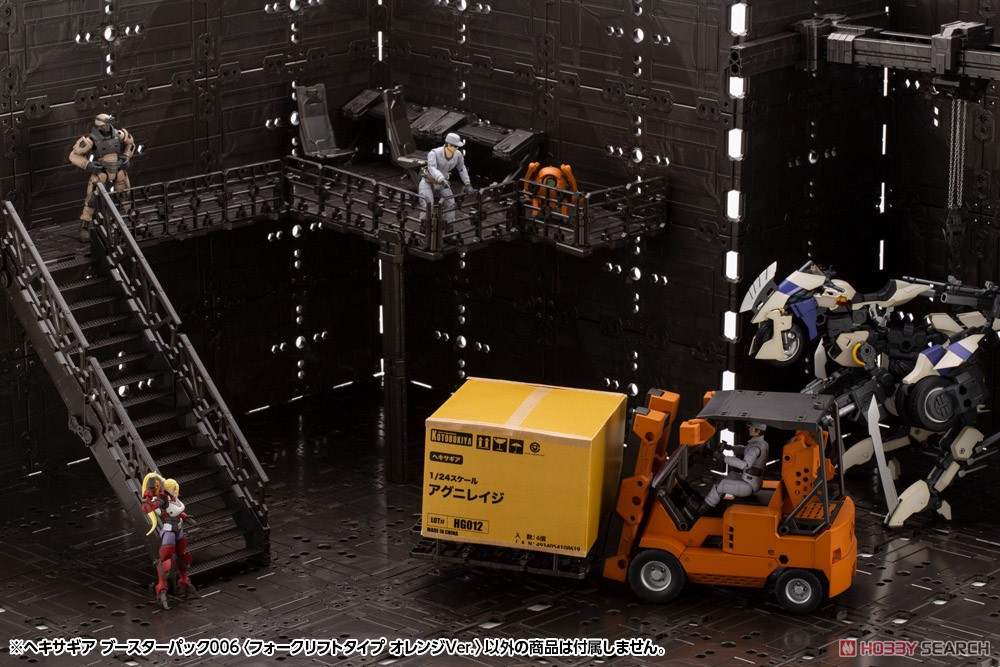 (Preorderปิดรับวันที่ 4/7/2022 )เปิดรับPreorder มัดจำ 400บาท Hexa Gear Booster Pack 006 Forklift Type Orange Ver. (Plastic model)
