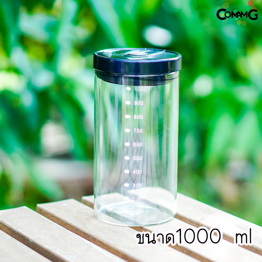 โหลแก้วสูญญากาศ กระปุกแก้ว โหลใส่เมล็ดกาแฟ นมผง ธัญพืช เครื่องปรุง ของแห้งต่าง พร้อมส่ง